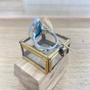 Bague - Argent 925 & Larimar [2496]