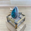 Bague - Argent 925 & Turquoise [2501]