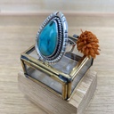 Bague - Argent 925 & Turquoise [2503]