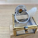 Bague - Argent 925 & Ambre [2513]