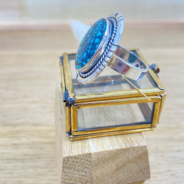 Bague - Argent 925 & Turquoise [2514]