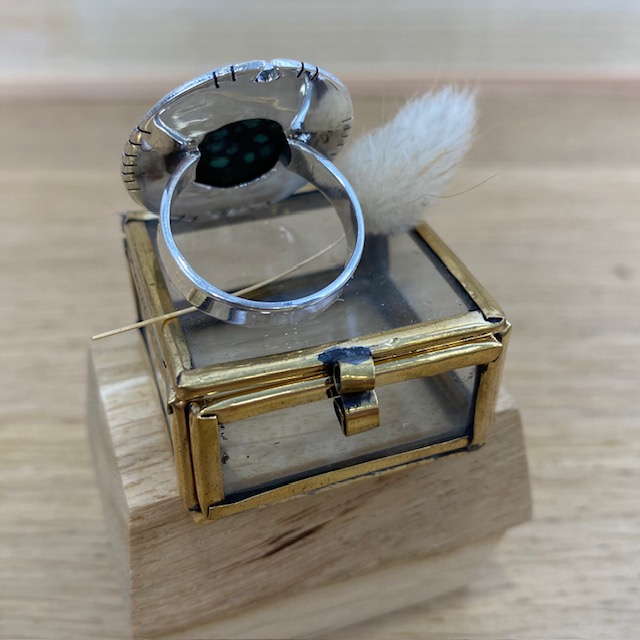 Bague - Argent 925 & Turquoise [2514]
