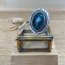 Bague - Argent 925 & Turquoise [2516]