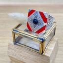 Bague - Argent 925 & Corail [2525]