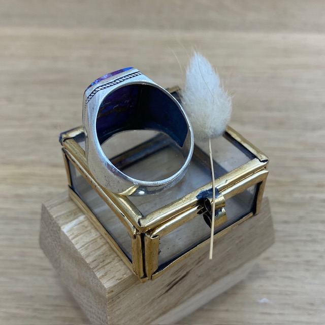 Bague - Argent 925 & Turquoise [2526]