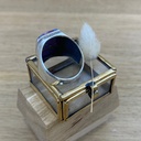 Bague - Argent 925 & Turquoise [2526]
