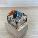 Bague - Argent 925 & Labradorite [2531]
