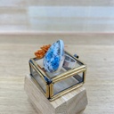 Bague - Argent 925 & Azurite du K2 [2532]