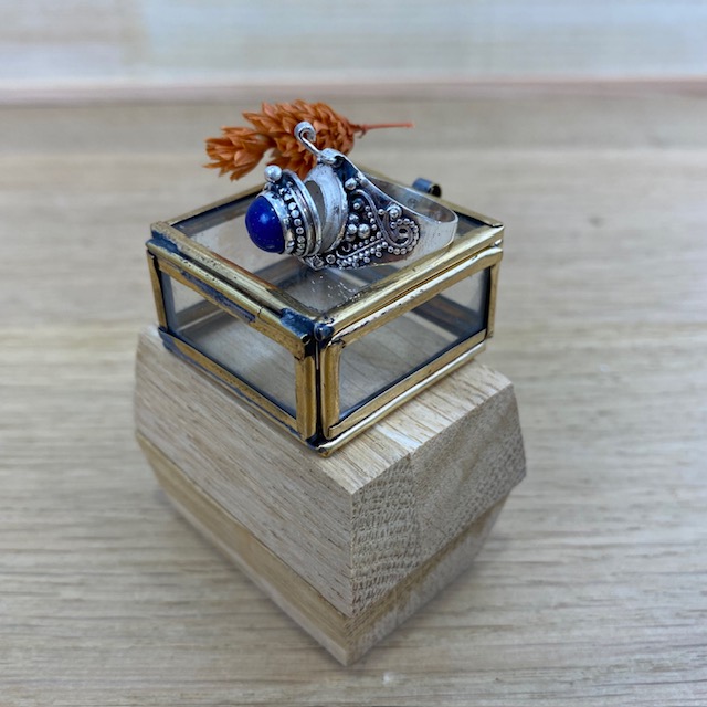 Bague - Argent 925 & Lapis Lazuli [2538]