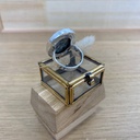 Bague - Argent 925 & Azurite du K2 [2543]