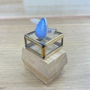 Bague - Argent 925 & Blue Lace Agate [2552]