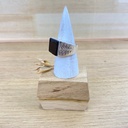 Bague - Argent 925 & Onyx [2556]