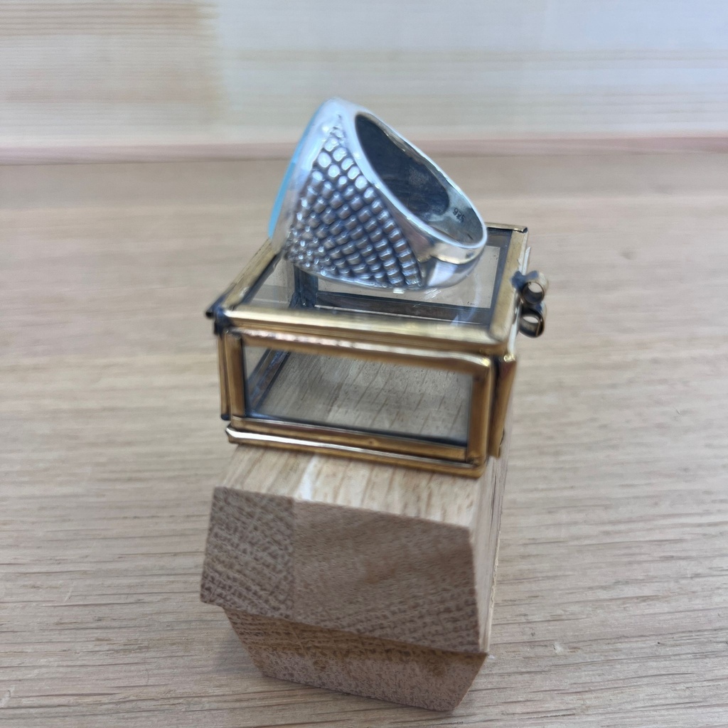 Bague - Argent 925 & Pierre Naturelle [2570]
