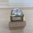 Bague - Argent 925 & Quartz Rose [2571]