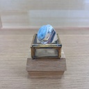 Bague - Argent 925 & Larimar [2573]