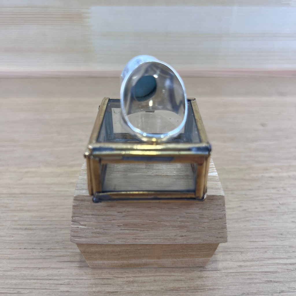 Bague - Argent 925 & Larimar [2573]