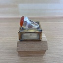 Bague - Argent 925 & Cornaline [2576]