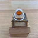 Bague - Argent 925 & Cornaline [2576]
