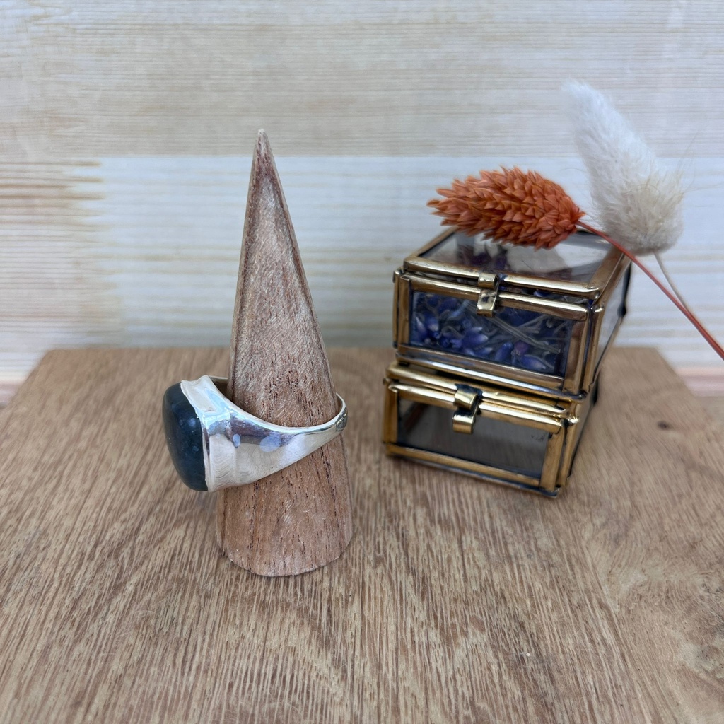 Bague - Argent 925 & Labradorite [2586]
