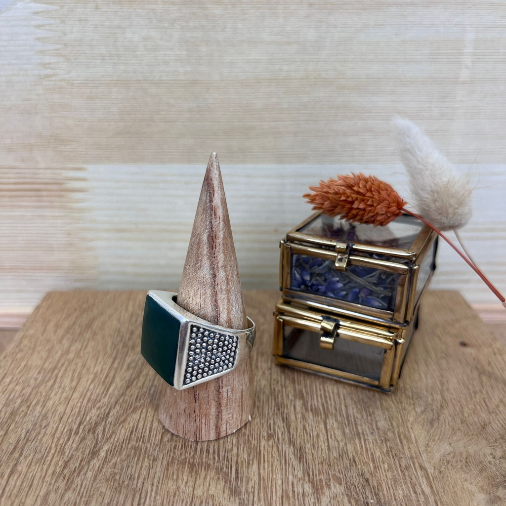 Bague - Argent 925 & Pierre Naturelle [2587]