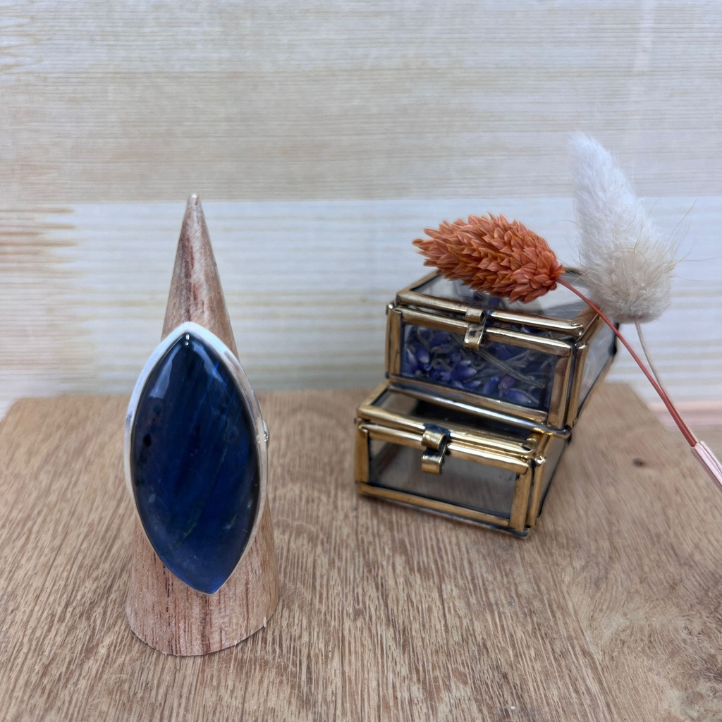 Bague - Argent 925 & Labradorite [2600]