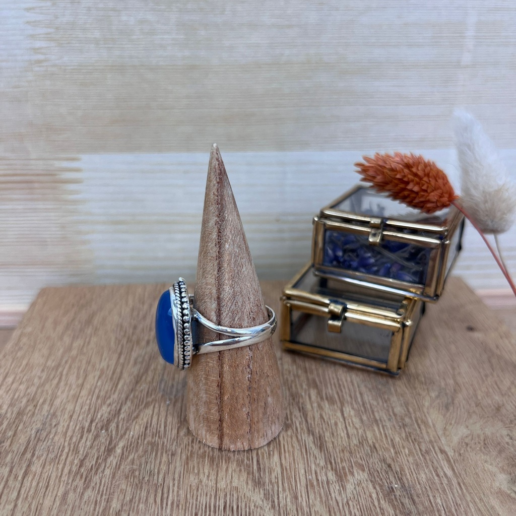 Bague - Argent 925 & Pierre Naturelle [2611]