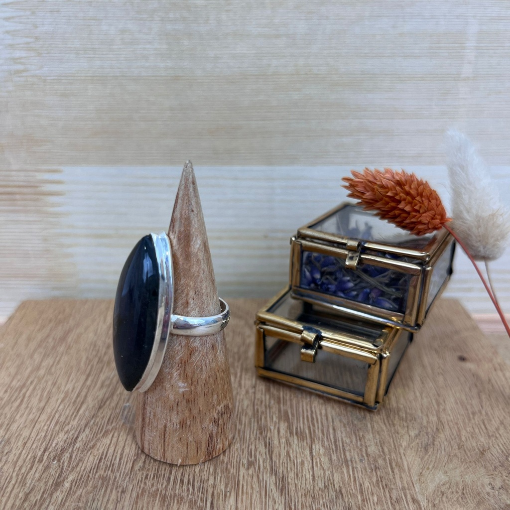 Bague - Argent 925 & Labradorite [2614]