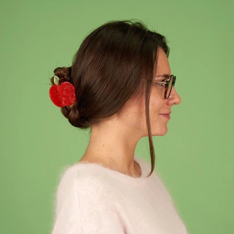 Pince à Cheveux 'Pomme' - Coucou Suzette