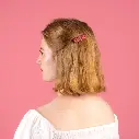 Barrette 'Coquelicot' - Coucou Suzette