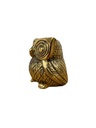 Statuette Hibou 5,5 cm Finition Dorée
