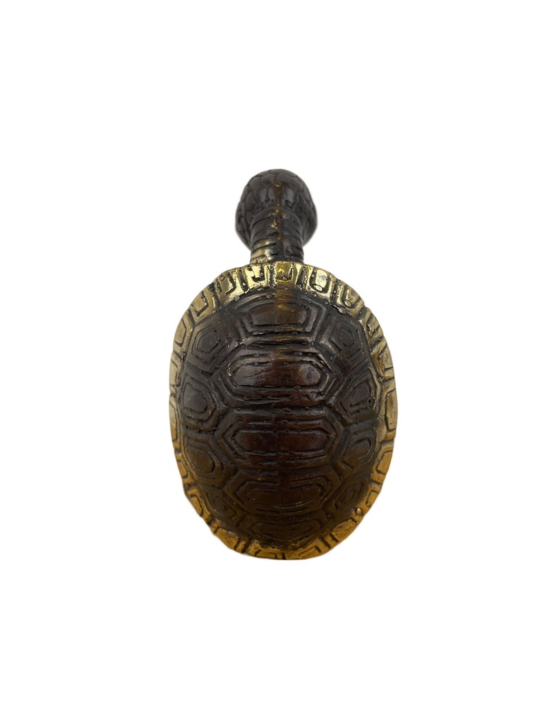 Statuette Tortue Zen 10,5 cm Finition Antique