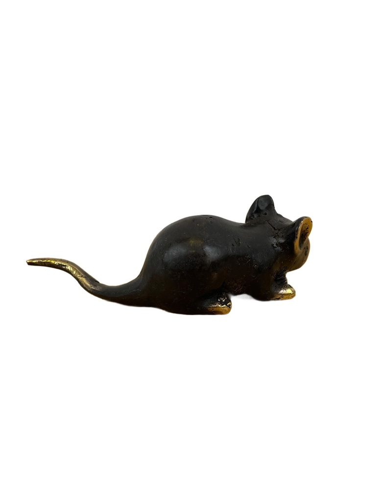 Statuette Souris 2,75 cm Finition Antique