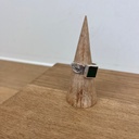 Bague Argent 925 & Malachite [2767]