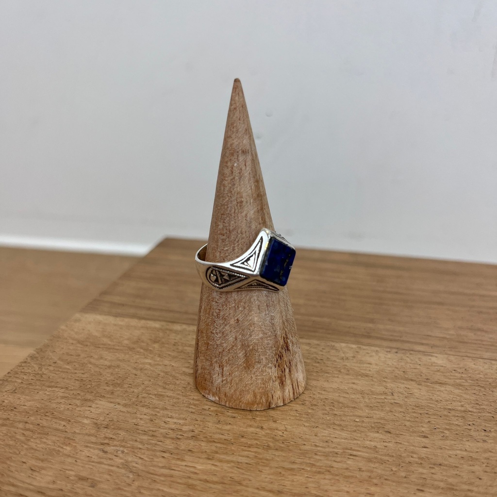 Bague Argent 925 & Lapis Lazuli [2773]
