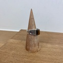 Bague Argent 925 & Œil de Tigre [2774]