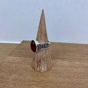 Bague Argent 925 & Cornaline [2777]