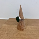 Bague Argent 925 & Malachite [2790]