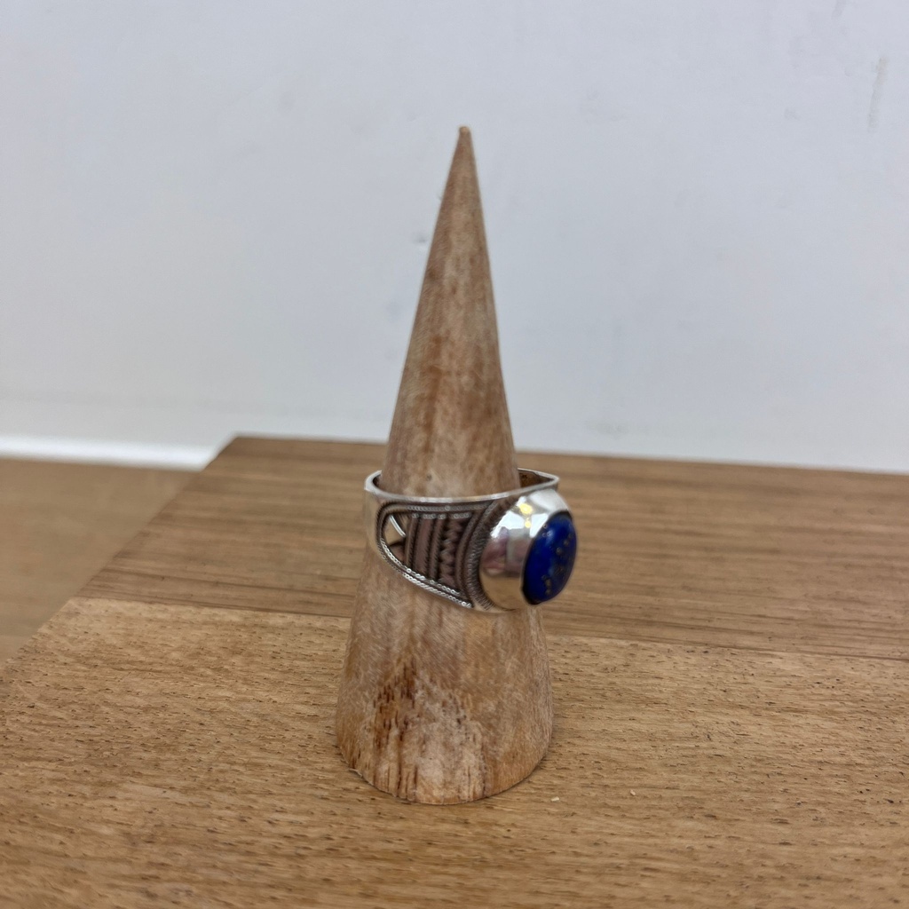 Bague Argent 925 & Lapis Lazuli [2792]
