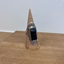 Bague Argent 925 & Onyx [2798]