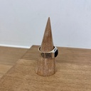 Bague Argent 925 & Onyx [2802]