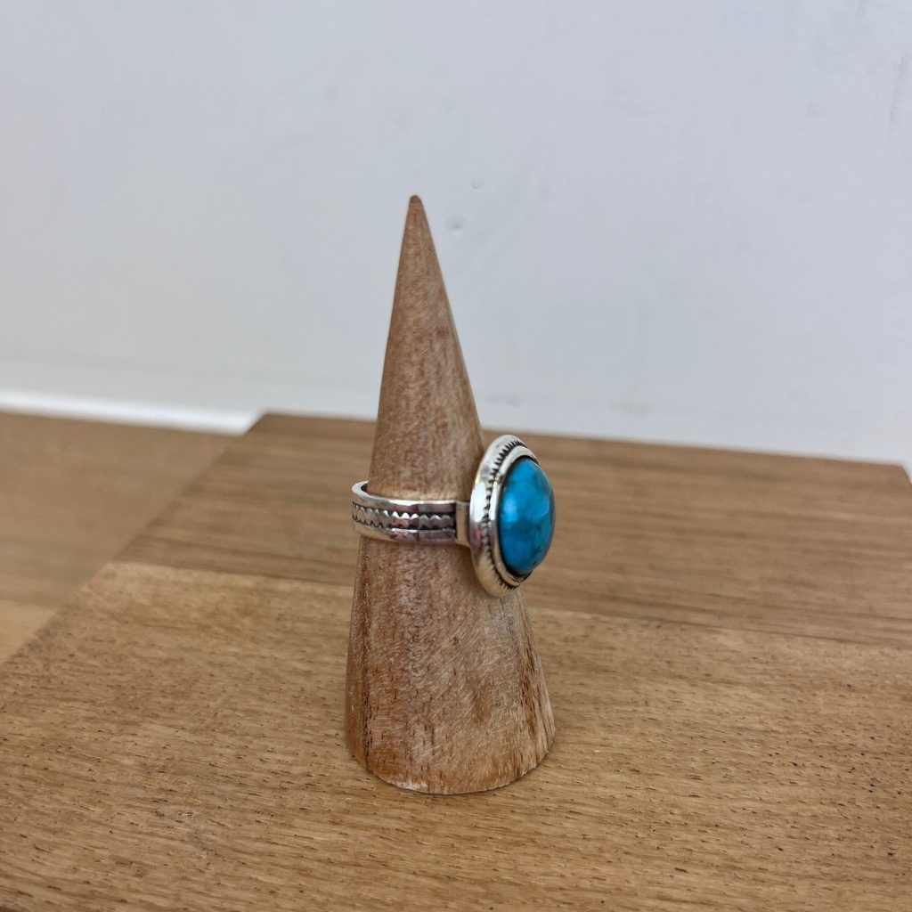 Bague Argent 925 & Turquoise [2807]