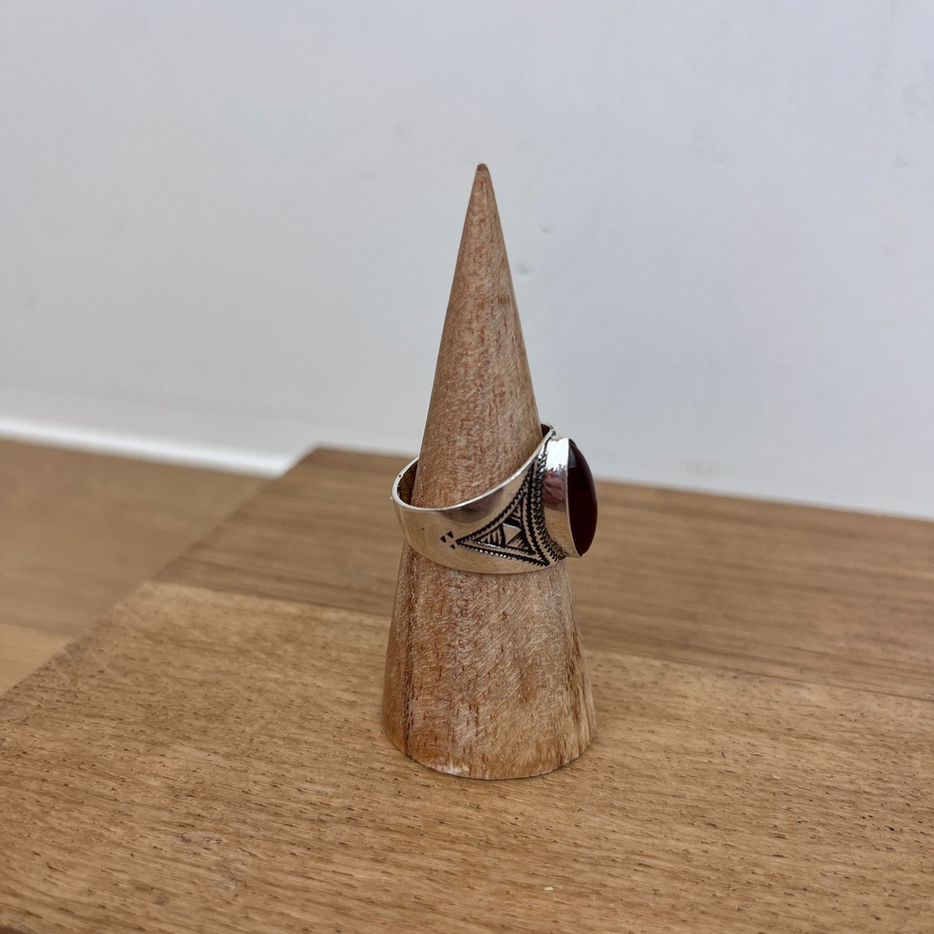 Bague Argent 925 & Cornaline [2817]
