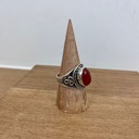 Bague Argent 925 & Cornaline [2823]