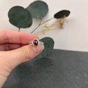 Bague Argent 925 & Grenat [3026]