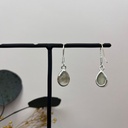 Boucles d'oreilles Argent 925 & Préhnite [1700]