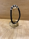 Bracelet Perles Céramiques 6 mm Médium Argent 925 [Bracelet]