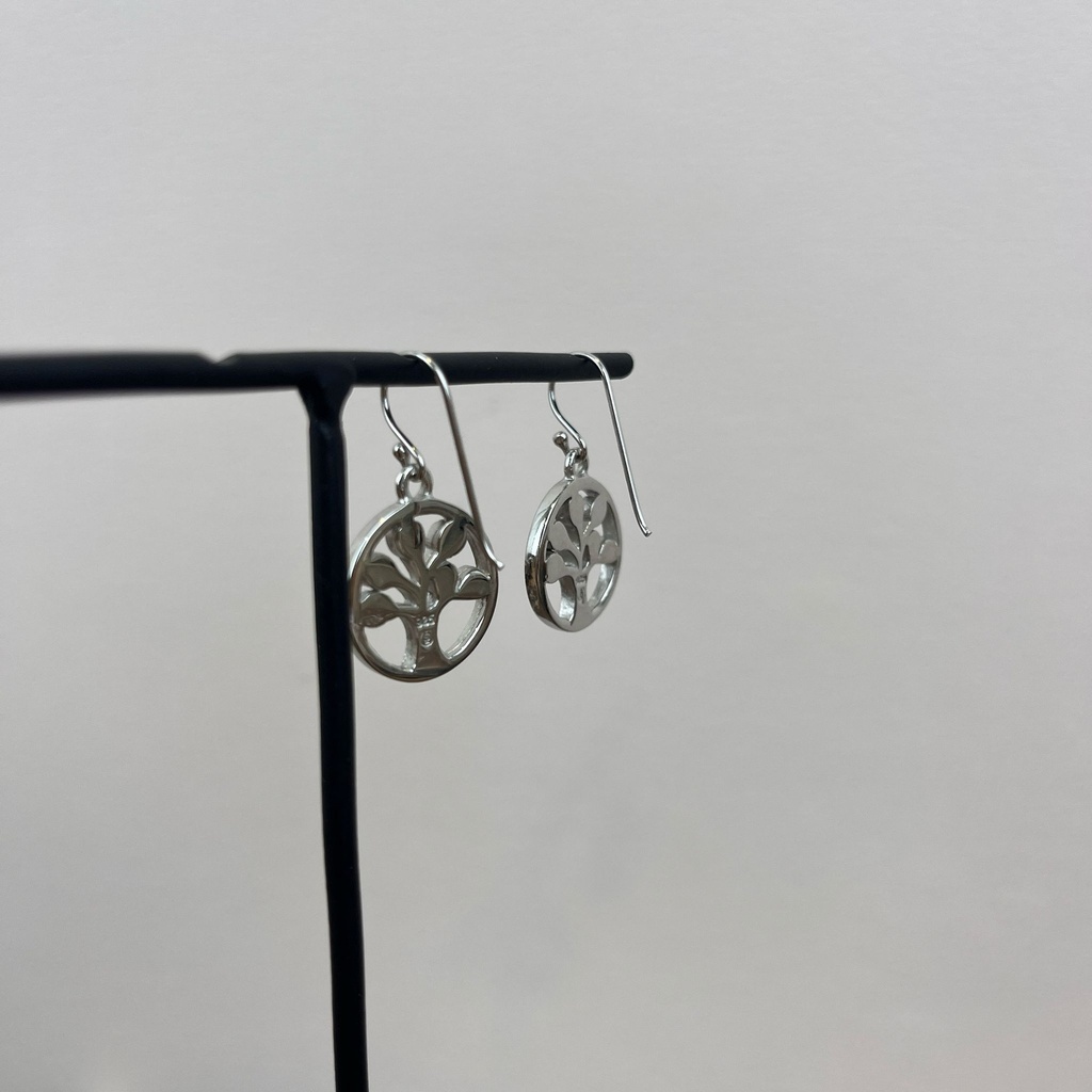 Boucles d'oreilles 'Arbre de Vie' Argent 925 [1736]