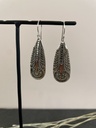 Boucles d'oreilles Argent 925 & Plaqué Or [1738]
