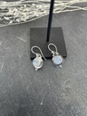 Boucles d'oreilles Argent 925 - Pierre de Lune [1744]