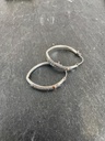 Boucles d'oreilles Argent 925 & Plaqué Or [1751]